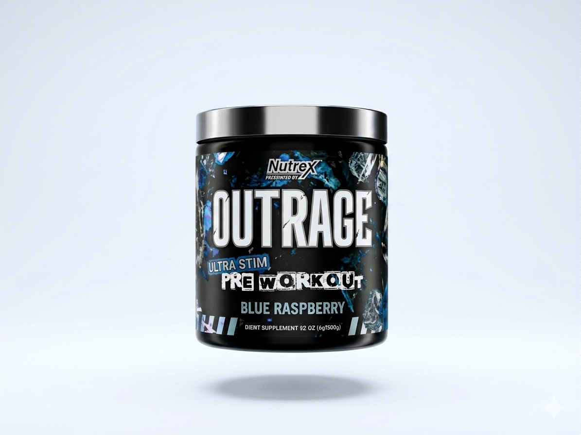 Fuel the Fire: Nutrex Outrage Pre-Workout Review for Intense Energy and Hardcore Focus
