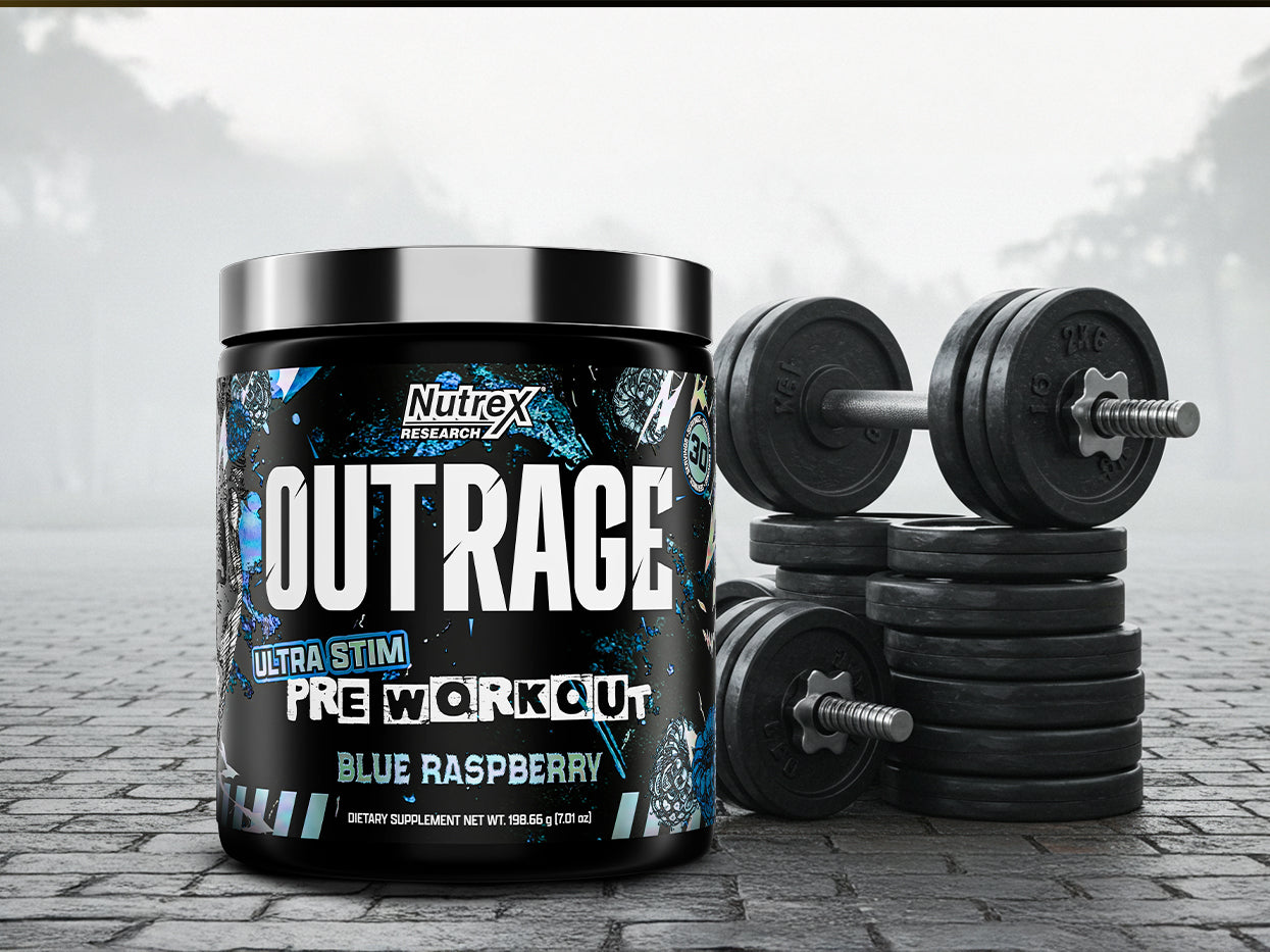 Fuel the Fire: Nutrex Outrage Pre-Workout Review for Intense Energy and Hardcore Focus