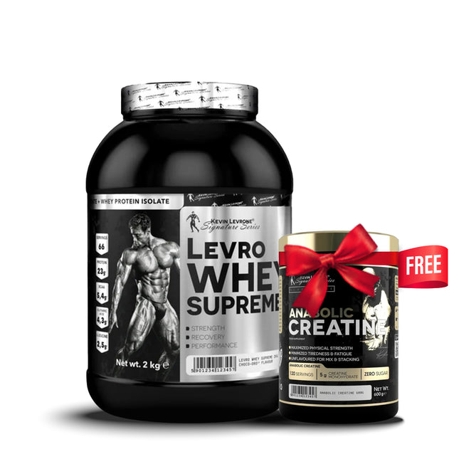 KL Levro Whey Supreme + FREE Anabolic Creatine