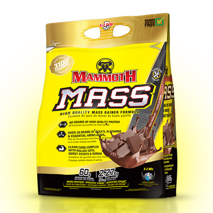 Mammoth Mass – High-Calorie Mass Gainer - 5lb