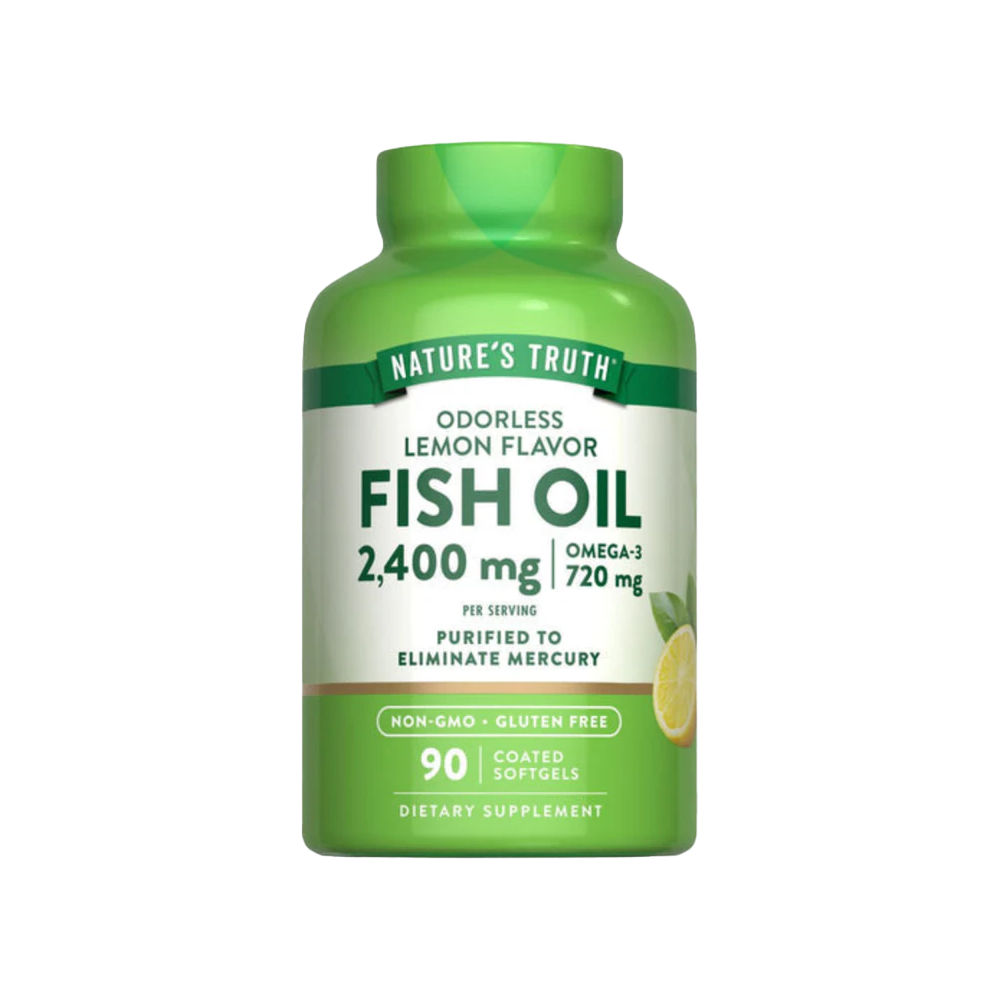 Nature’s Truth Fish Oil Omega‑3 2000 mg