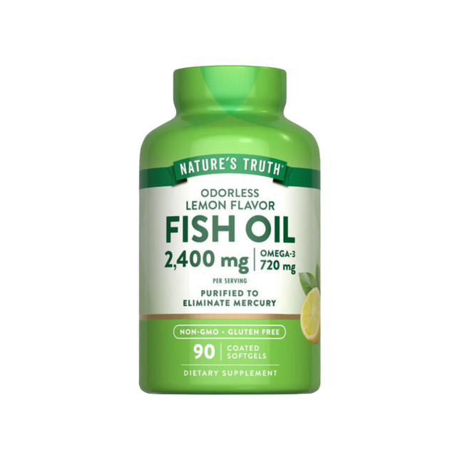 Nature’s Truth Fish Oil Omega‑3 2000 mg