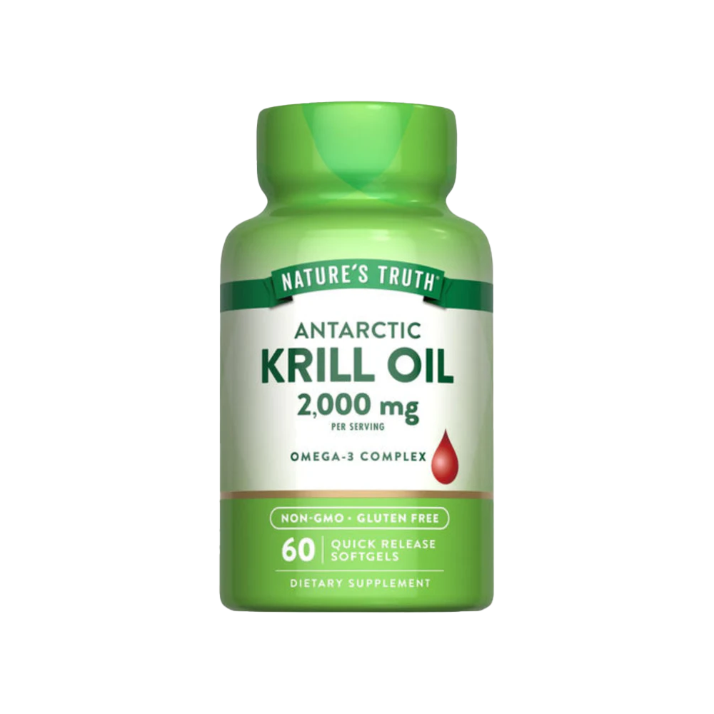 Nature’s Truth Krill Oil 2000 mg – Quick Release Softgels