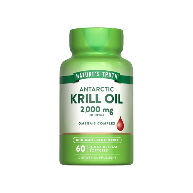 Nature’s Truth Krill Oil 2000 mg – Quick Release Softgels