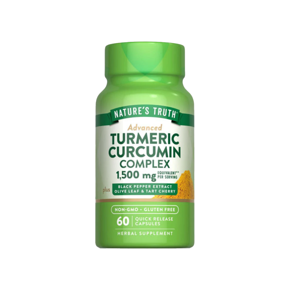 Nature’s Truth Turmeric Curcumin 1500 mg Complex with Black Pepper