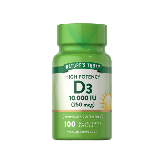 Nature’s Truth Vitamin D3 10,000 IU