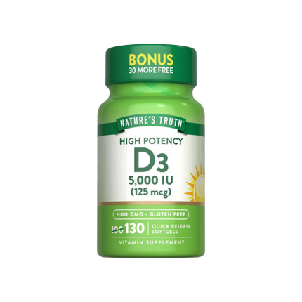 Nature’s Truth Vitamin D3 – 5,000 IU