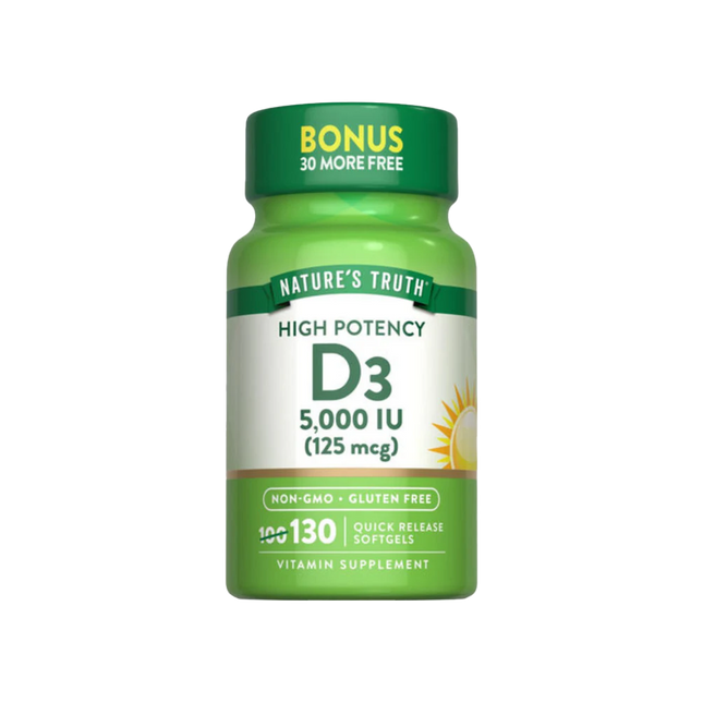 Nature’s Truth Vitamin D3 – 5,000 IU