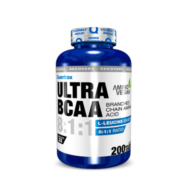 QTX Ultra BCAA 8:1:1 – 200 Tablets
