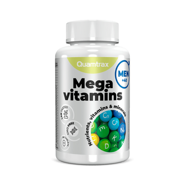 QTX Mega Vitamins for Men – 60 Capsules