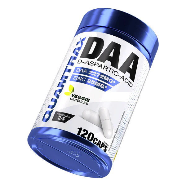 QTX DAA – D-Aspartic Acid (DAA) 120 Capsules