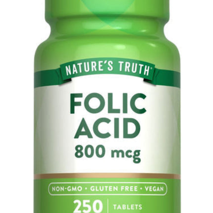 Nature’s Truth Folic Acid 800 mcg