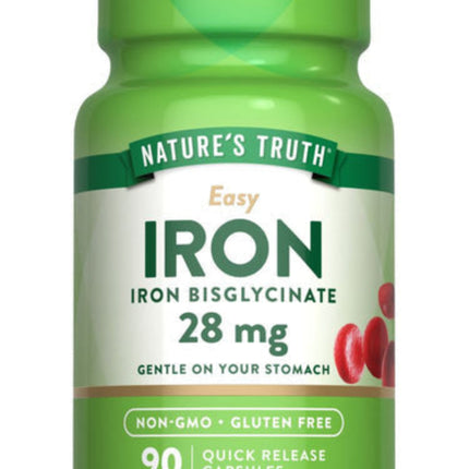 Nature’s Truth Easy-Iron 28 mg