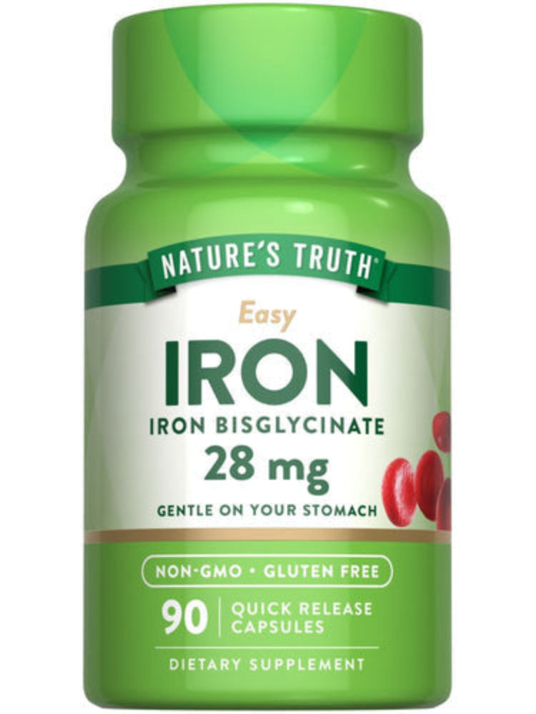 Nature’s Truth Easy-Iron 28 mg