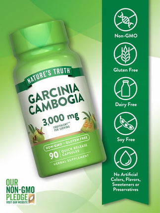 Nature’s Truth Garcinia Cambogia 1000 mg + Chromium